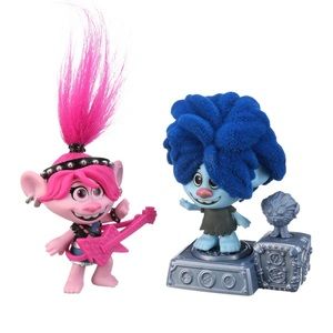 DreamWorks Trolls World Tour Rock City New in Box Poppy & Branch